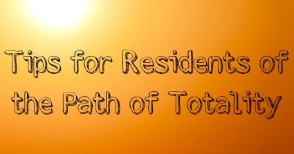 Tips for Residents of the Path of Totality
