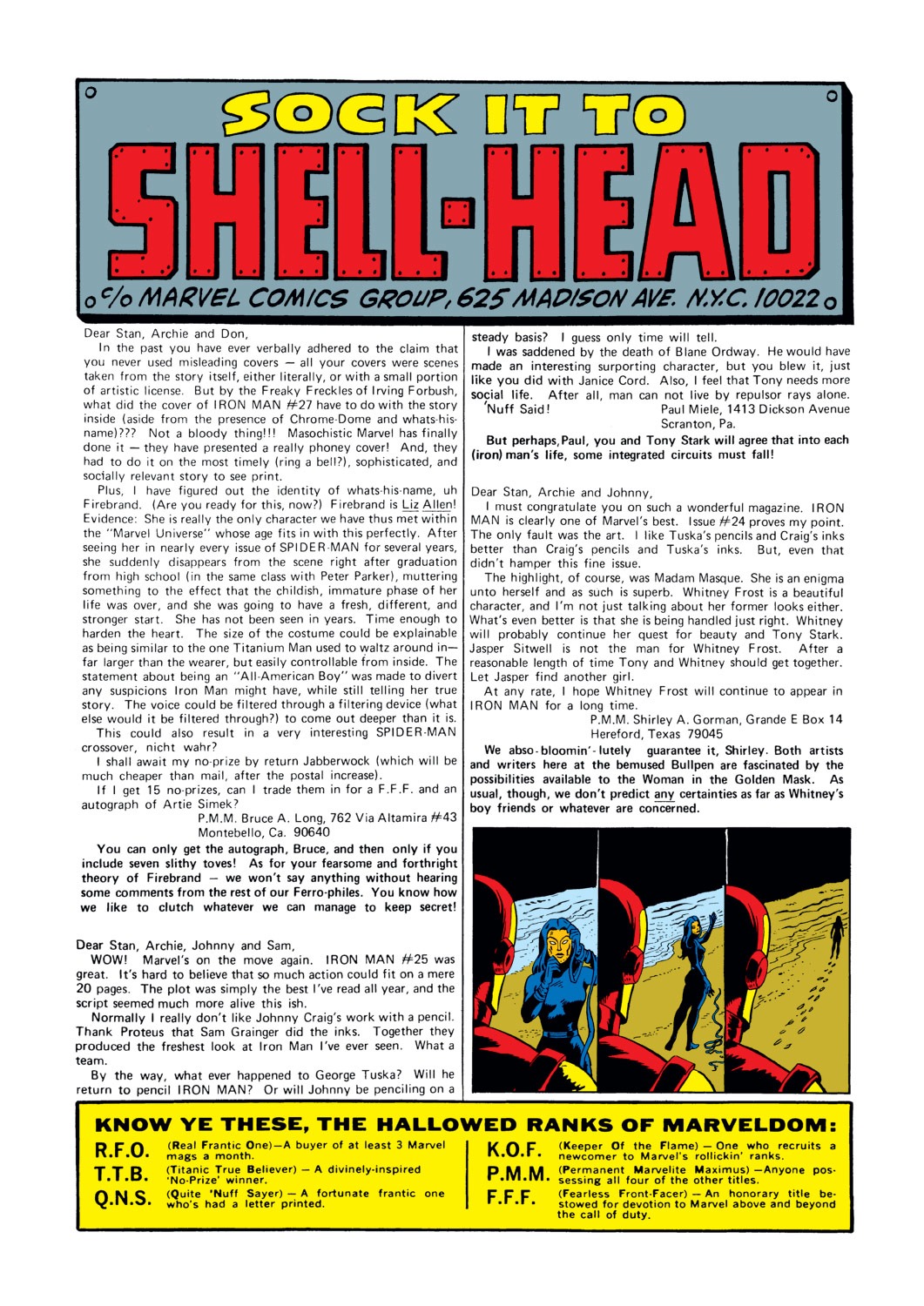 Read online Iron Man (1968) comic -  Issue #31 - 22