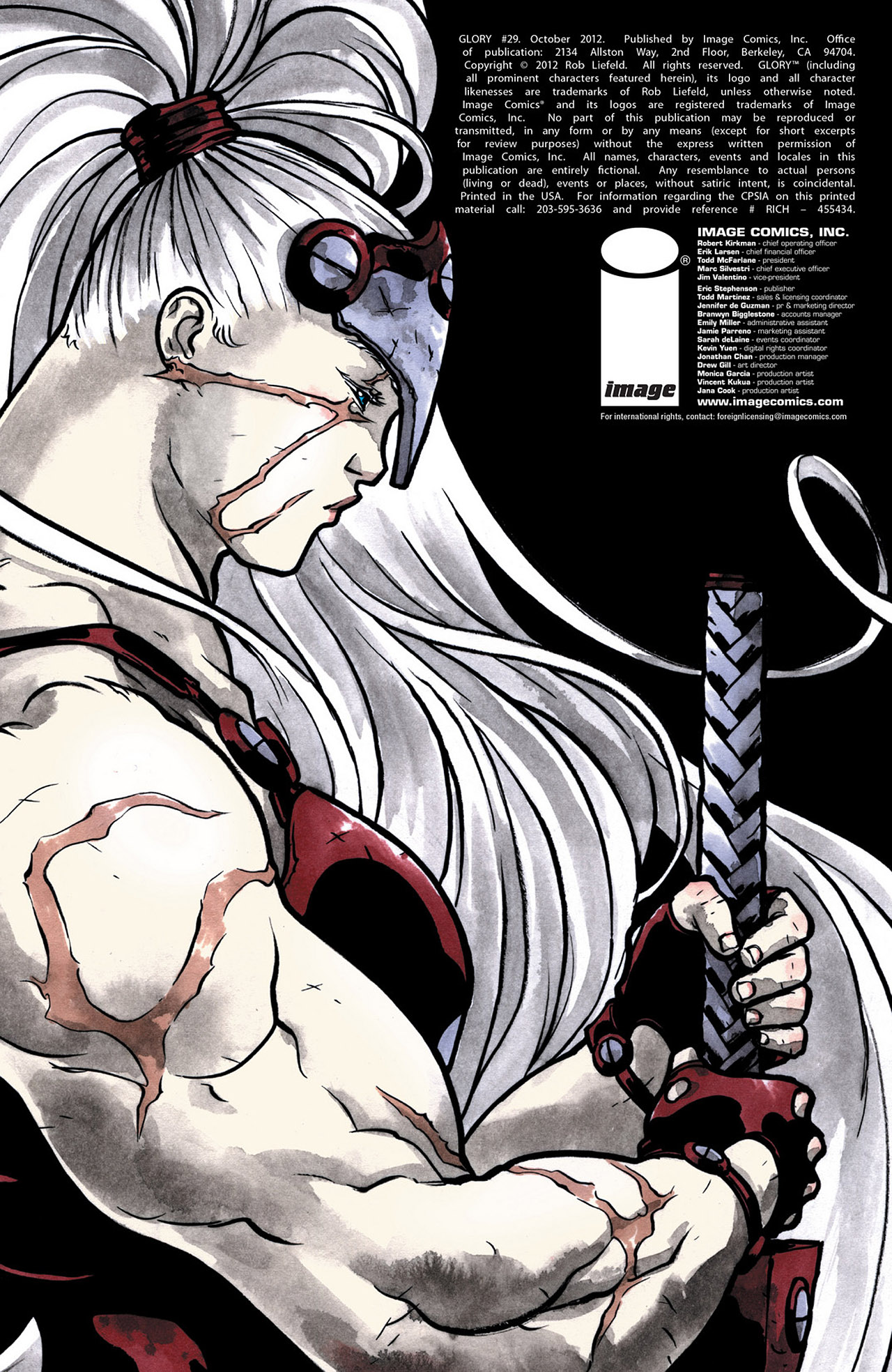 Read online Glory comic -  Issue #29 - 2