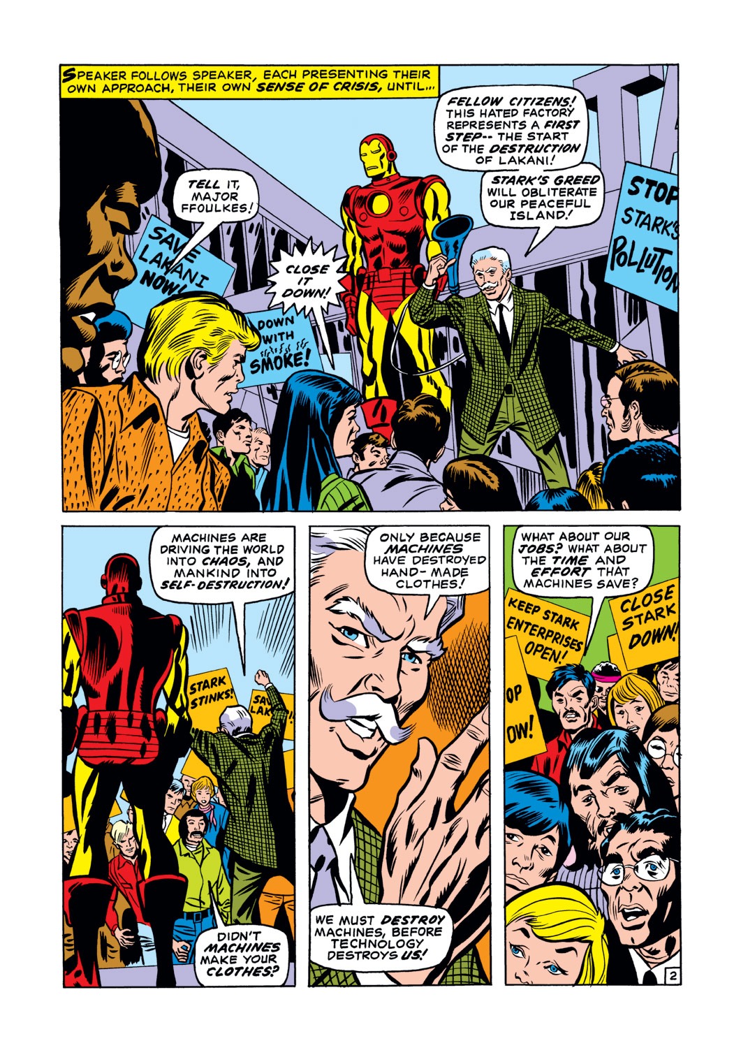 Read online Iron Man (1968) comic -  Issue #31 - 3