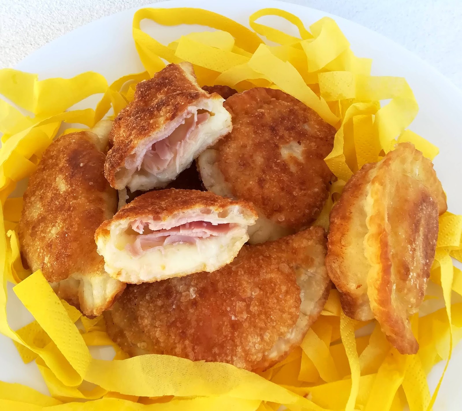 Panzerotti prosciutto e mozzarella (secondi)