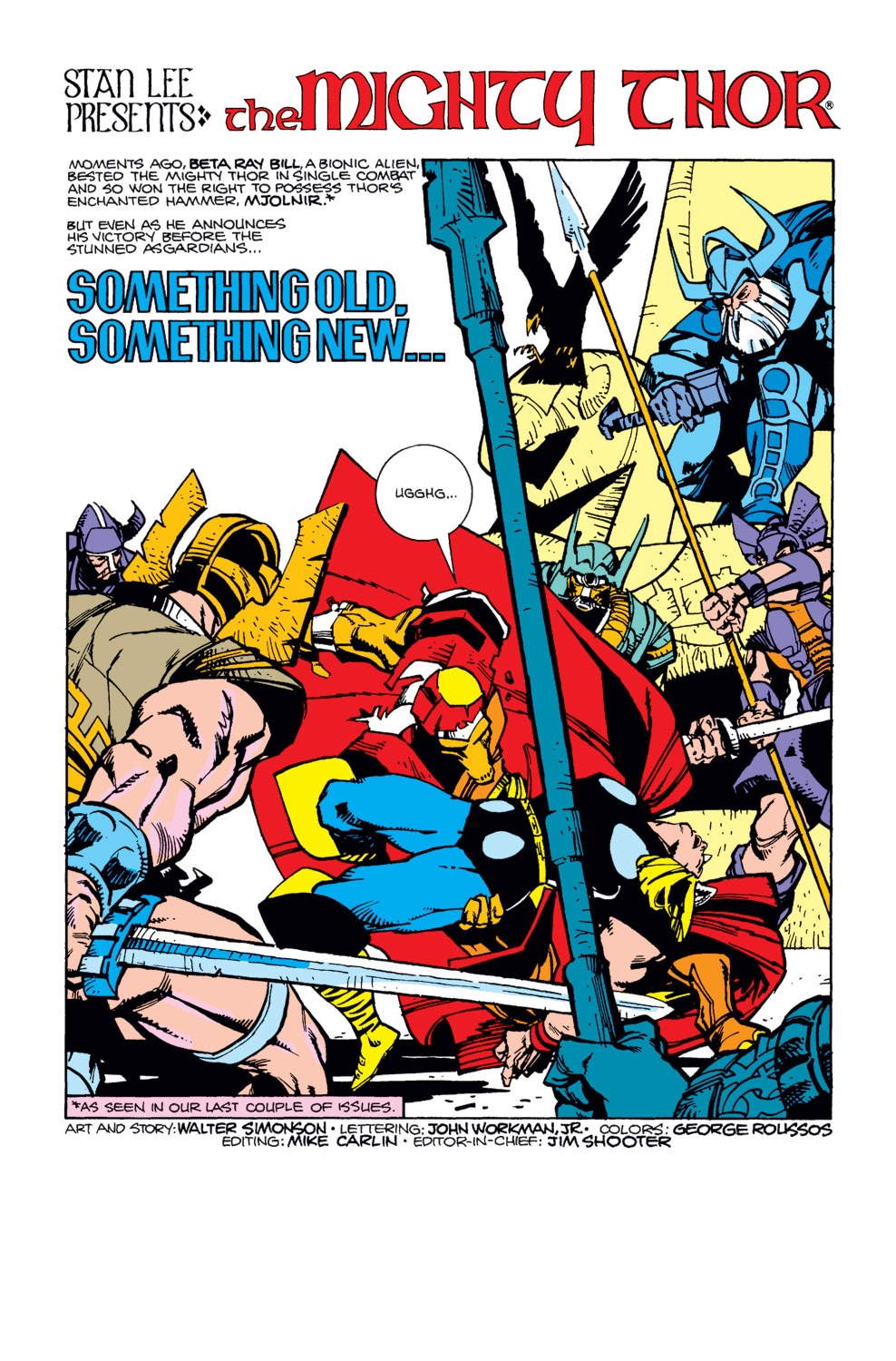 Read online Thor (1966) comic -  Issue #339 - 2