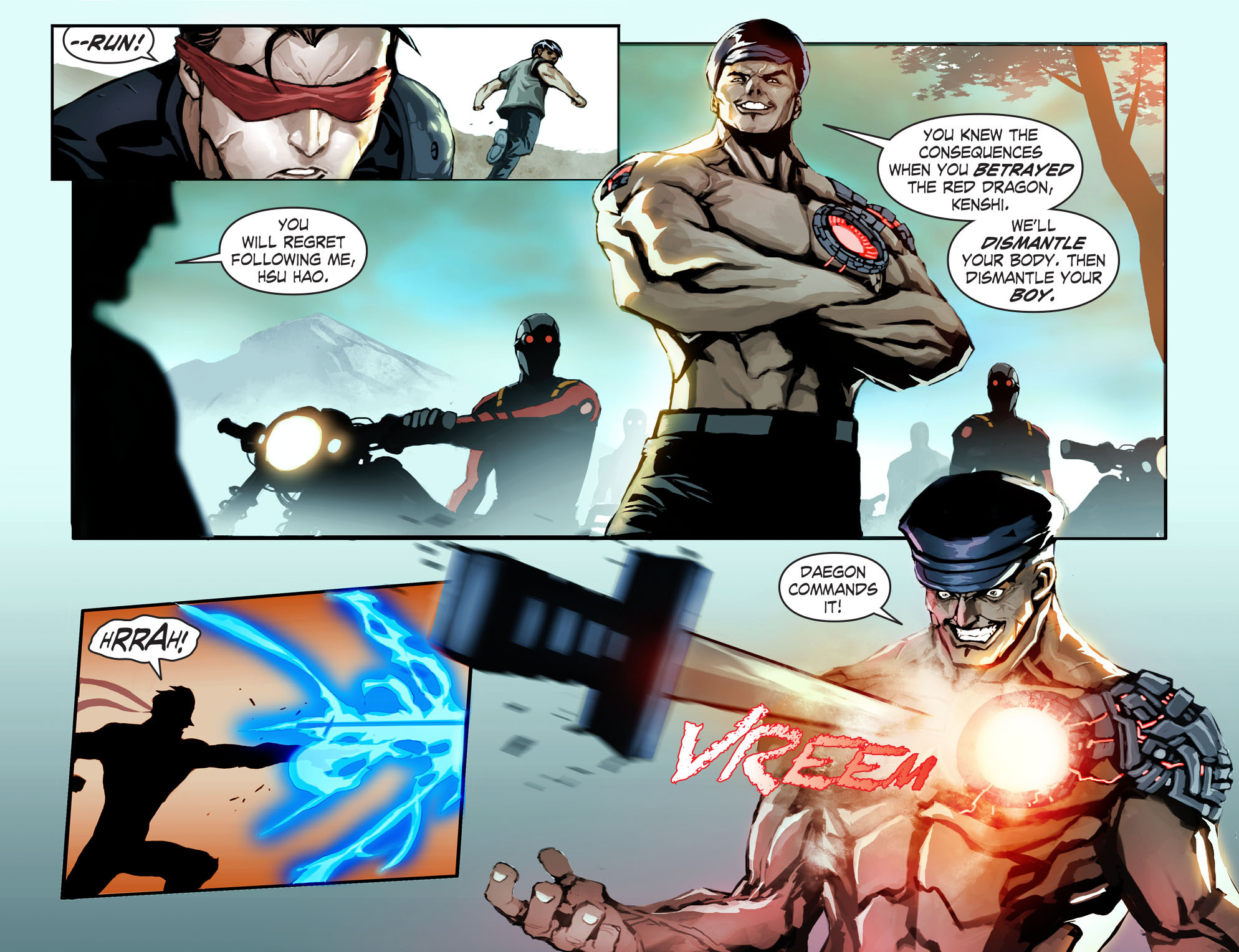 Read online Mortal Kombat X [I] comic -  Issue #1 - 6
