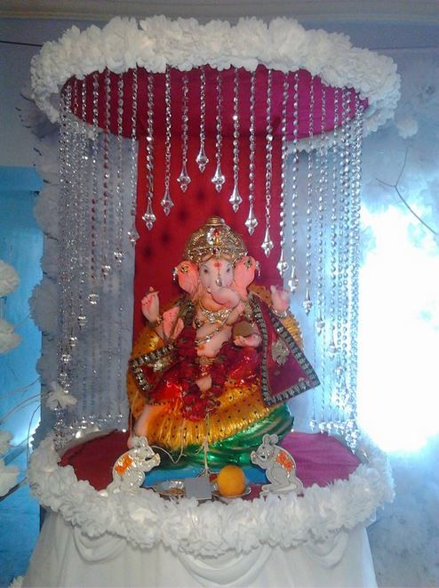 Ganpati Decoration Ideas for Home