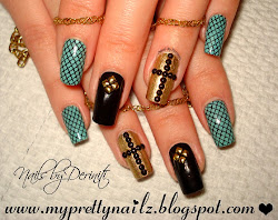 nail easter christian nails cross rhinestones edgy elegant pretty glitzy studded rhinestone tutorial 1656 bornprettystore studs ref