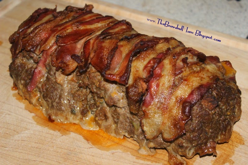 Life with TheBeardedMan Oven Meatloaf with a tasty twist (Recipe)