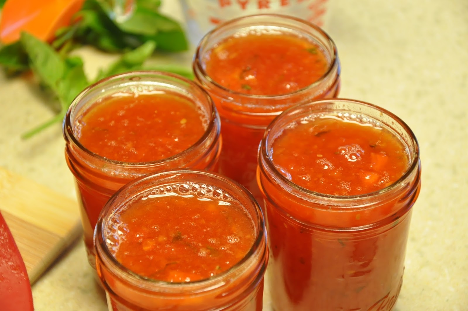 What's Cooking at Richard's ?? TomatoBasil Jam