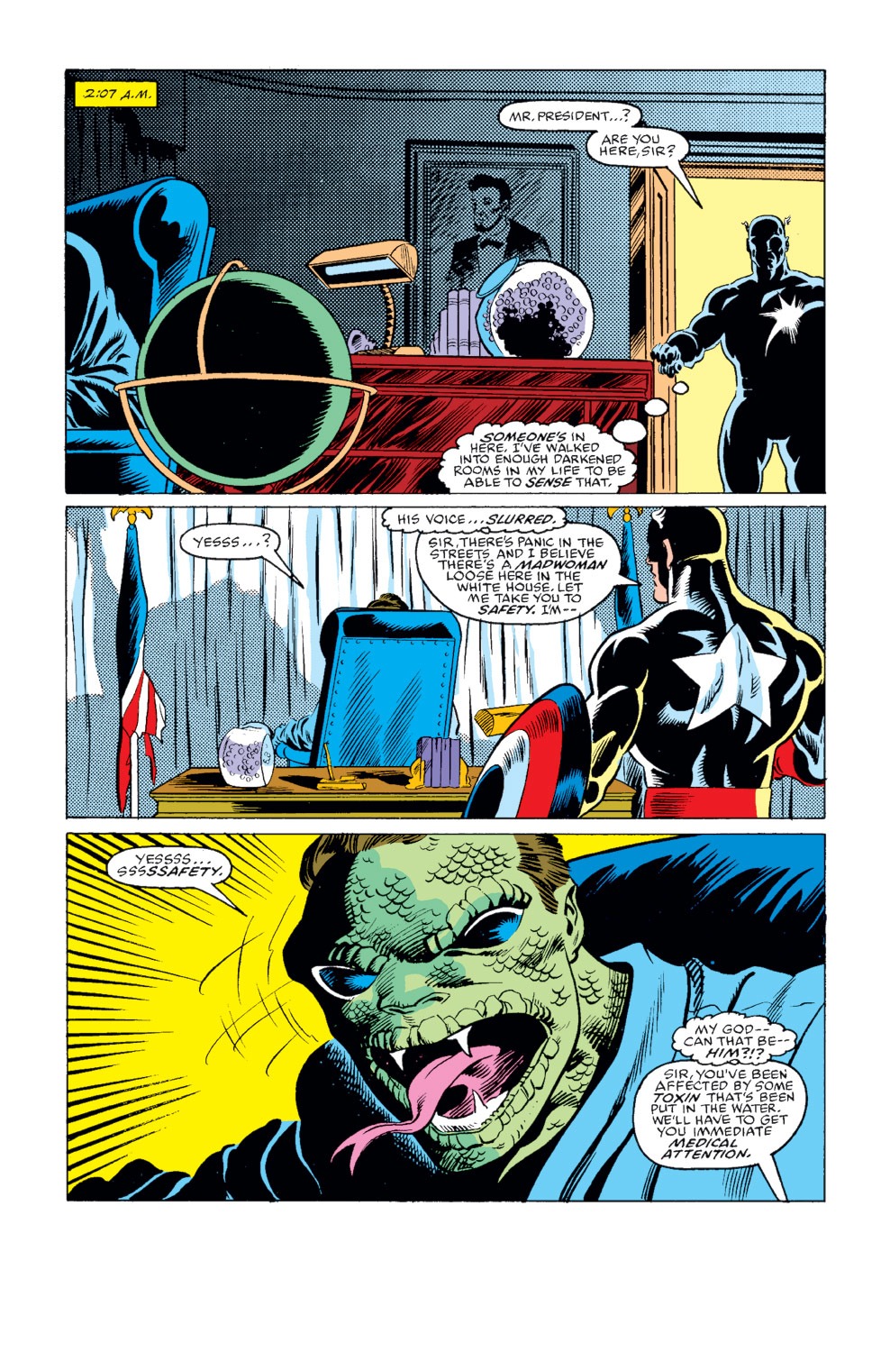 Read online Captain America (1968) comic - Issue #344 - 31