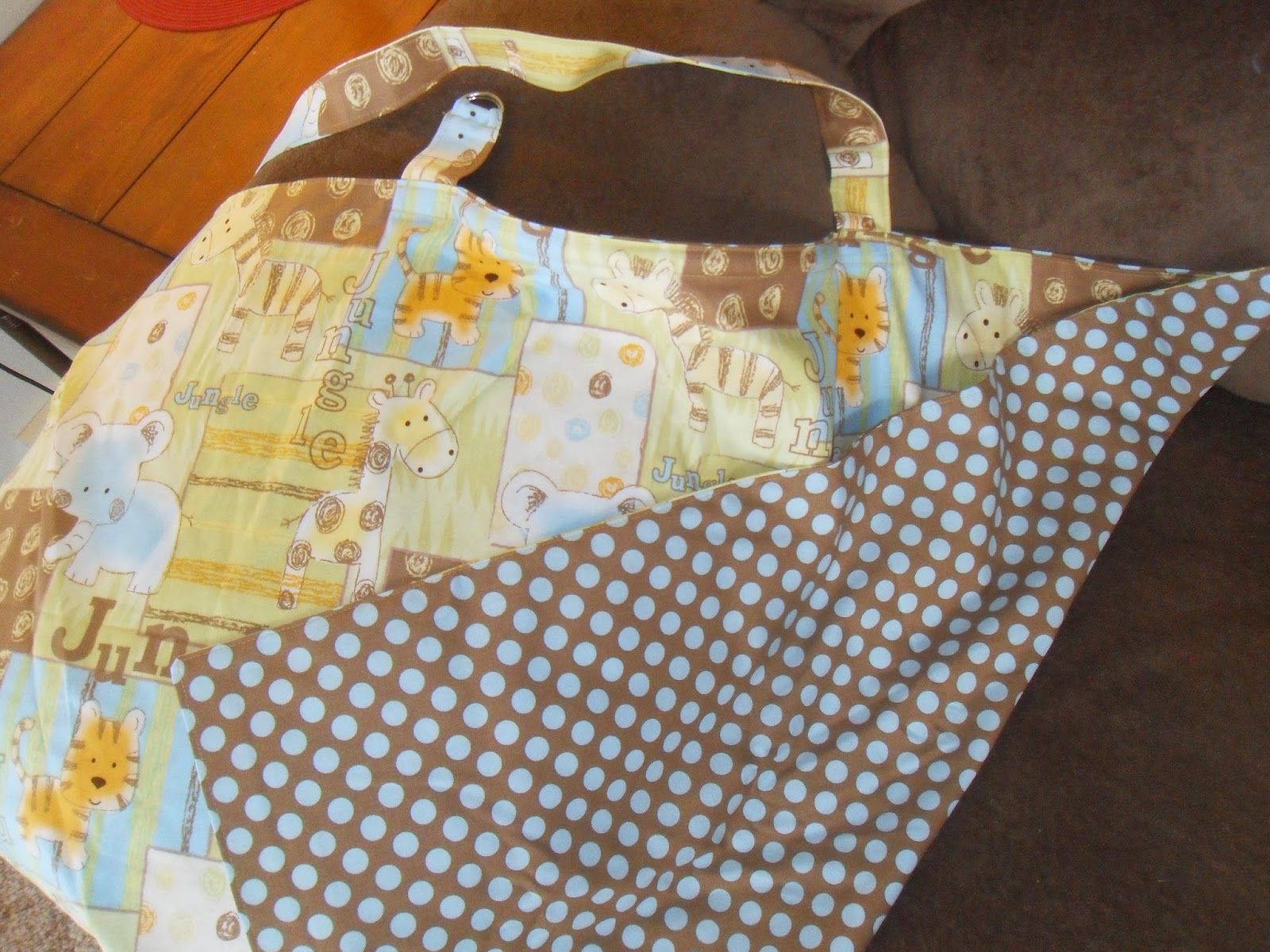 Simple Joy Crafting Baby Boy Nursing Cover