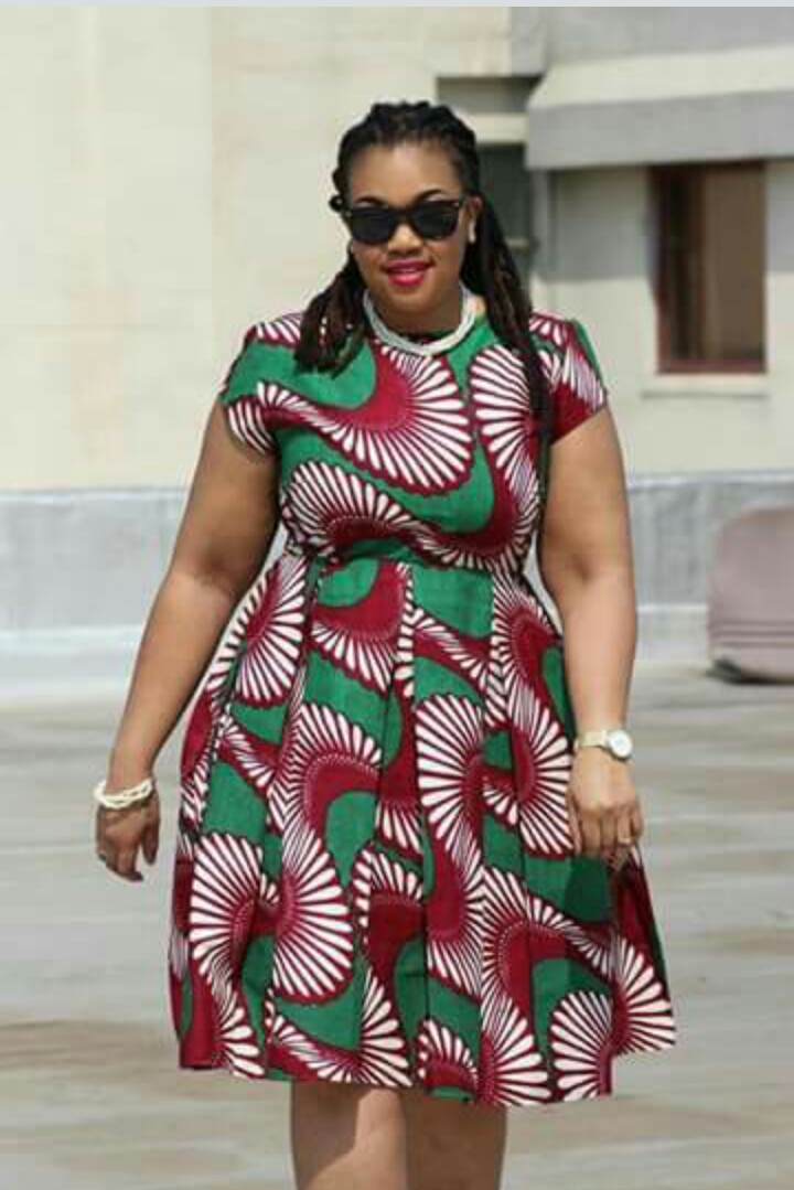 Gist Buzz! Correct Ankara gowns chubby ladies can slay In (PHOTOS)