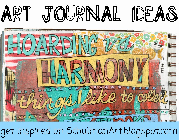 Art Journal Idea: Hoarding vs Harmony - the Inspiration Place