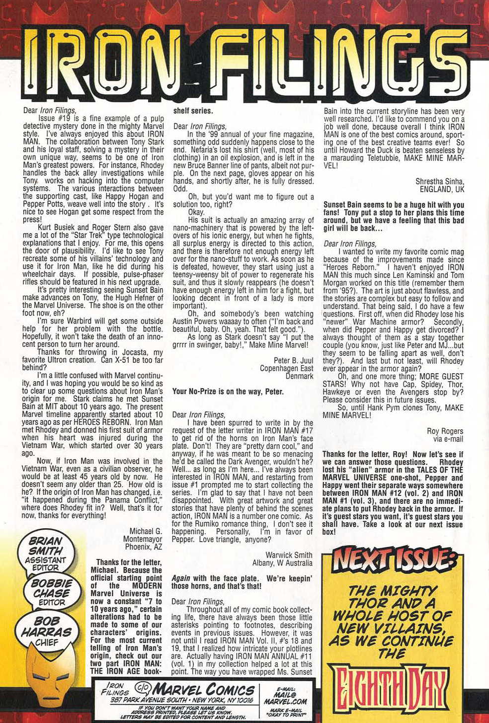 Read online Iron Man (1998) comic -  Issue #21 - 22