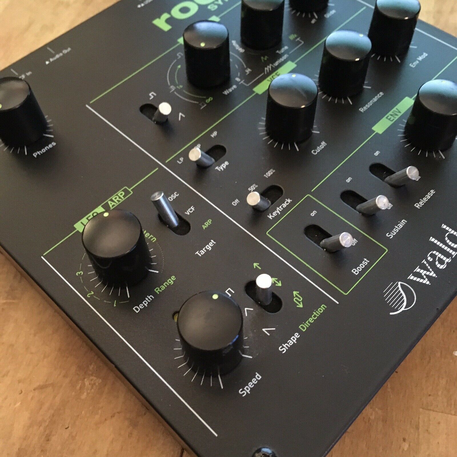 MATRIXSYNTH WALDORF ROCKET DESKTOP SYNTH