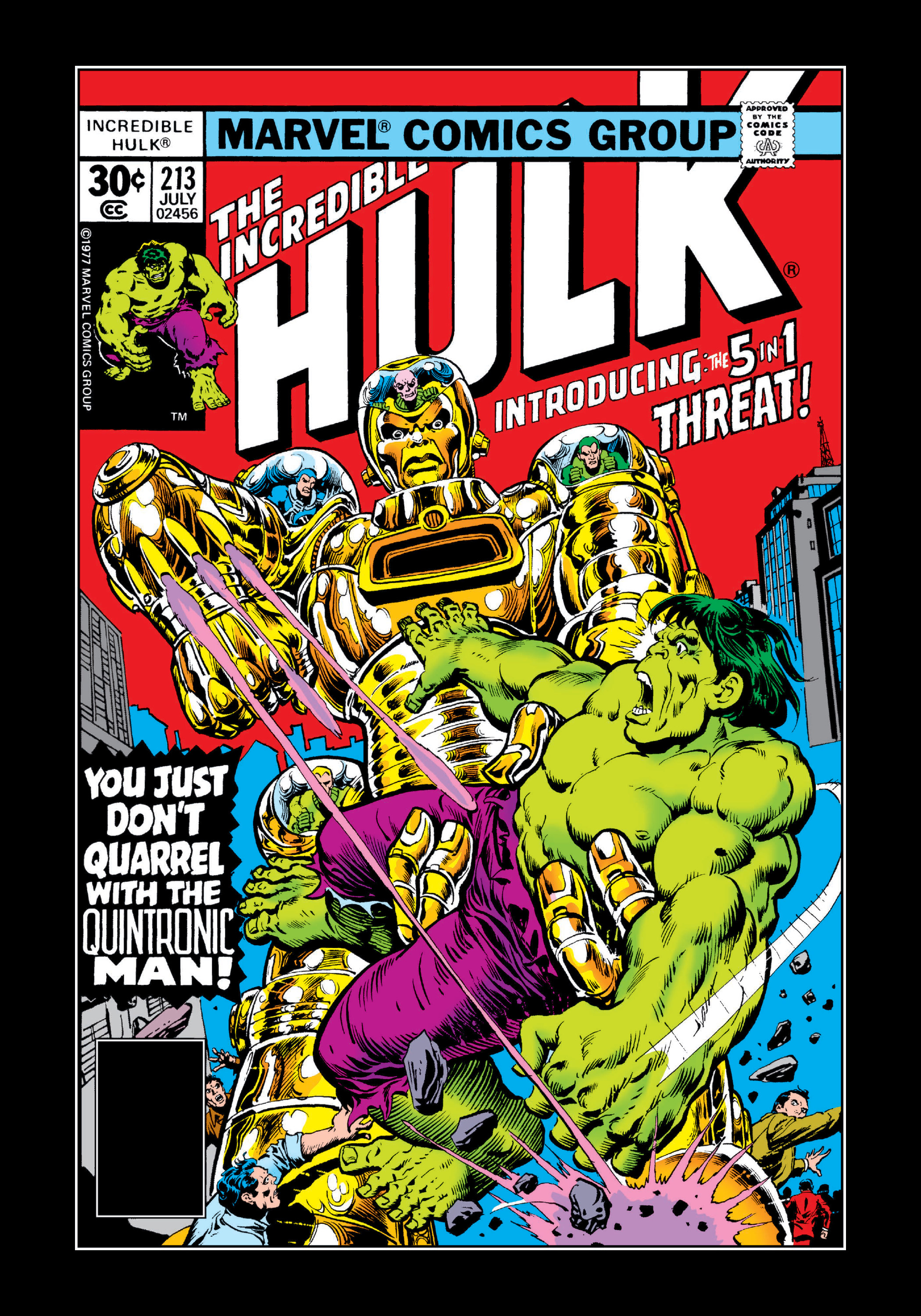 Read online Marvel Masterworks: The Incredible Hulk comic -  Issue # TPB 13 (Part 1) - 98