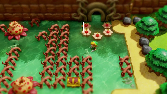 Nintendo Switch The Legend of Zelda Link's Awakening remake Goponga Swamp