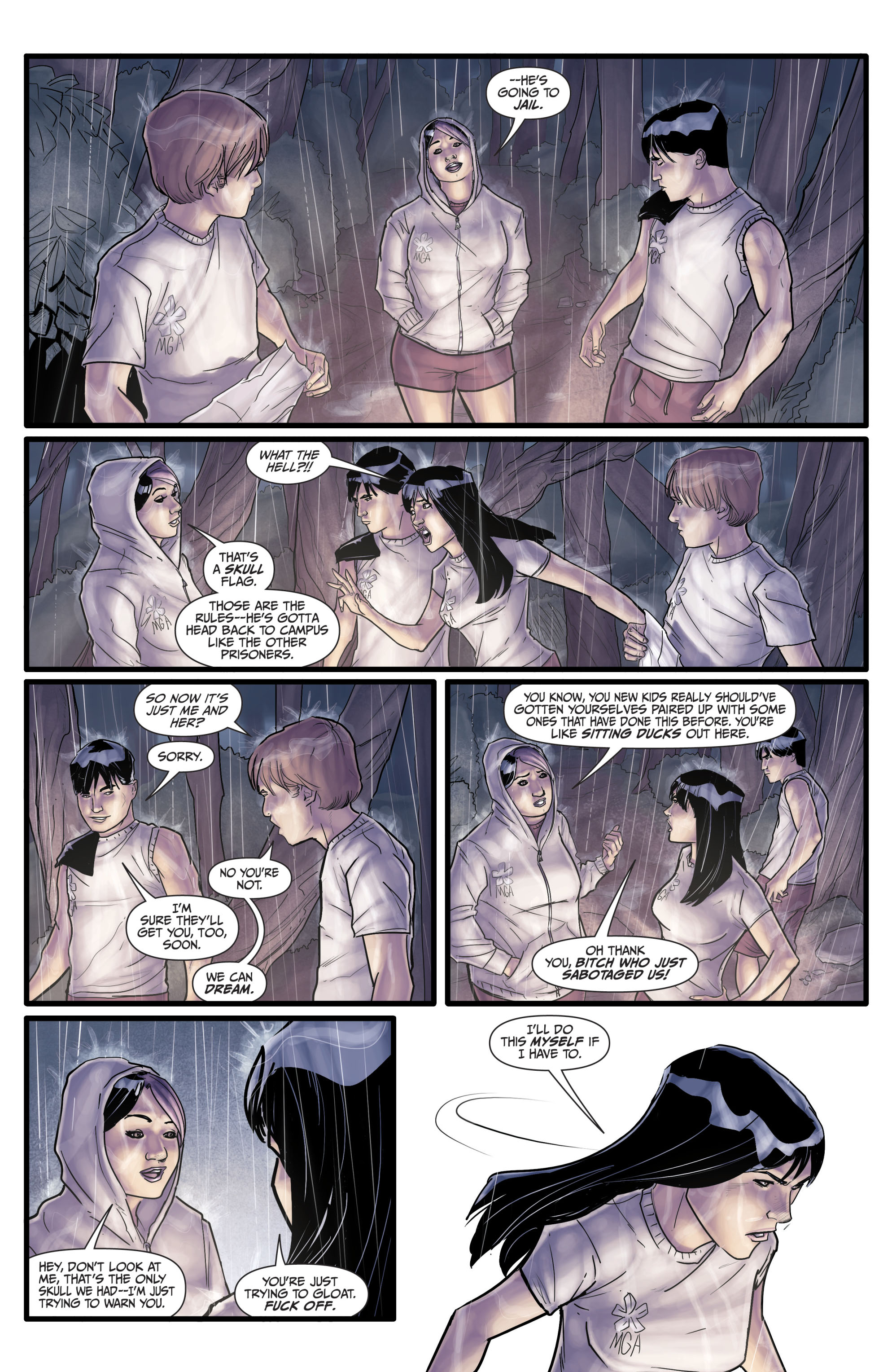 Read online Morning Glories comic -  Issue #15 - 6