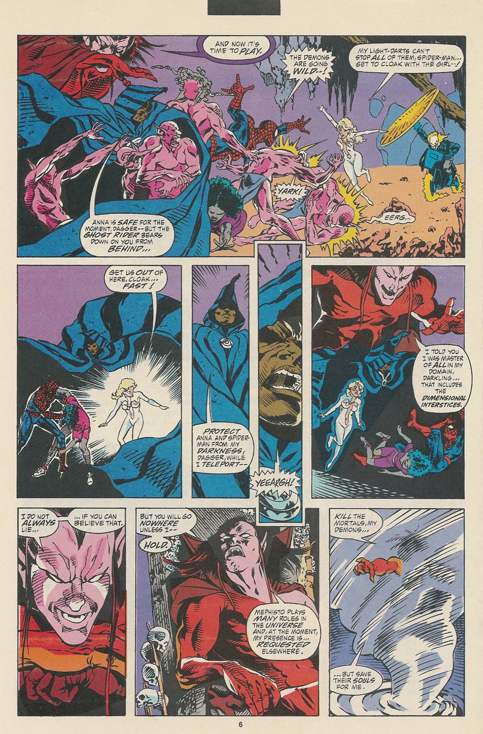 Read online Cloak and Dagger (1990) comic -  Issue #18 - 6