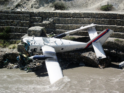 Accident, Crash, Nepal, Airlines, Twin Otter, Aircraft, River, Police, Accident, Kathmandu, Japanese, Tourist, Japan,