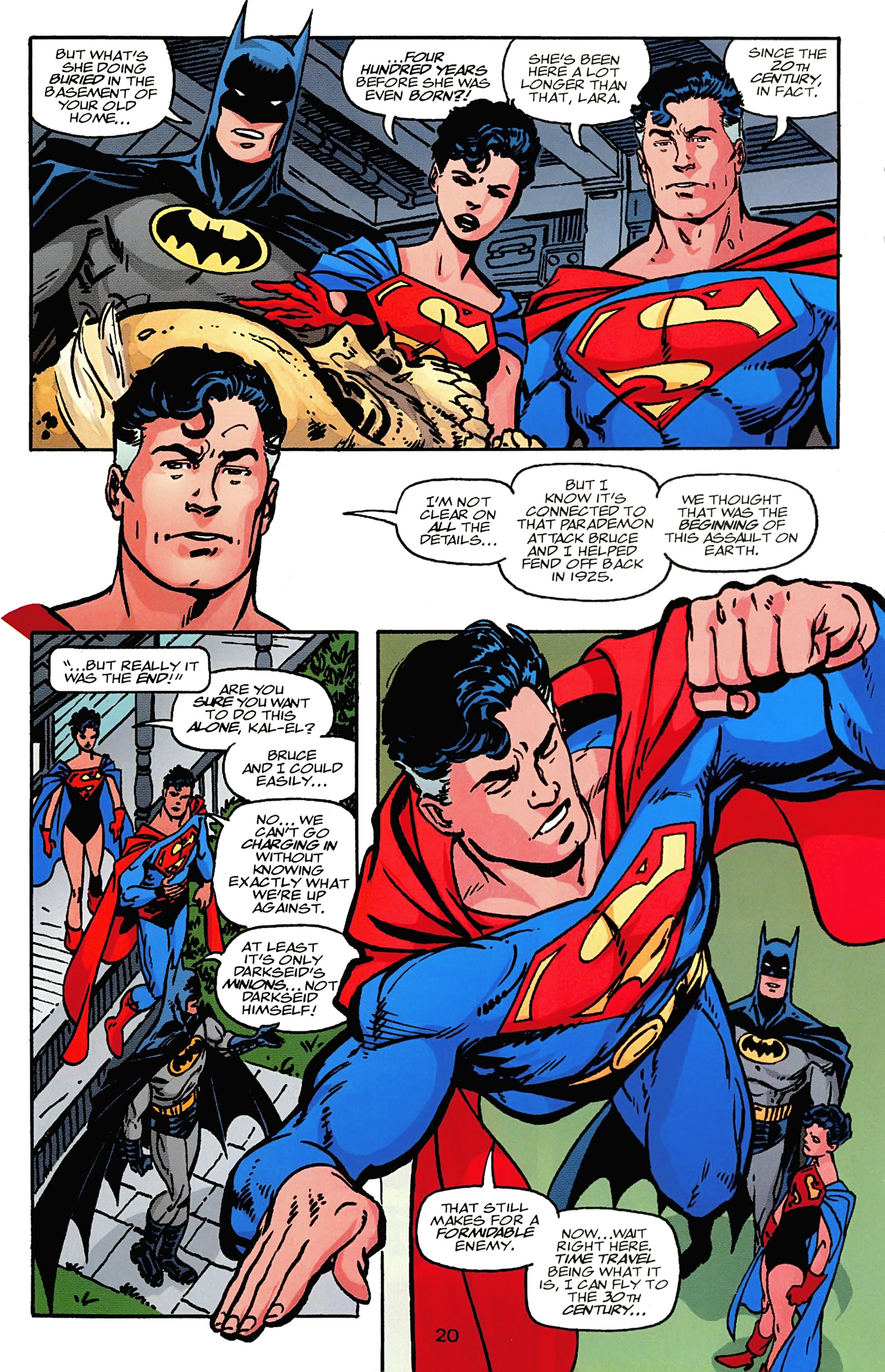 Read online Superman & Batman: Generations III comic -  Issue #7 - 21