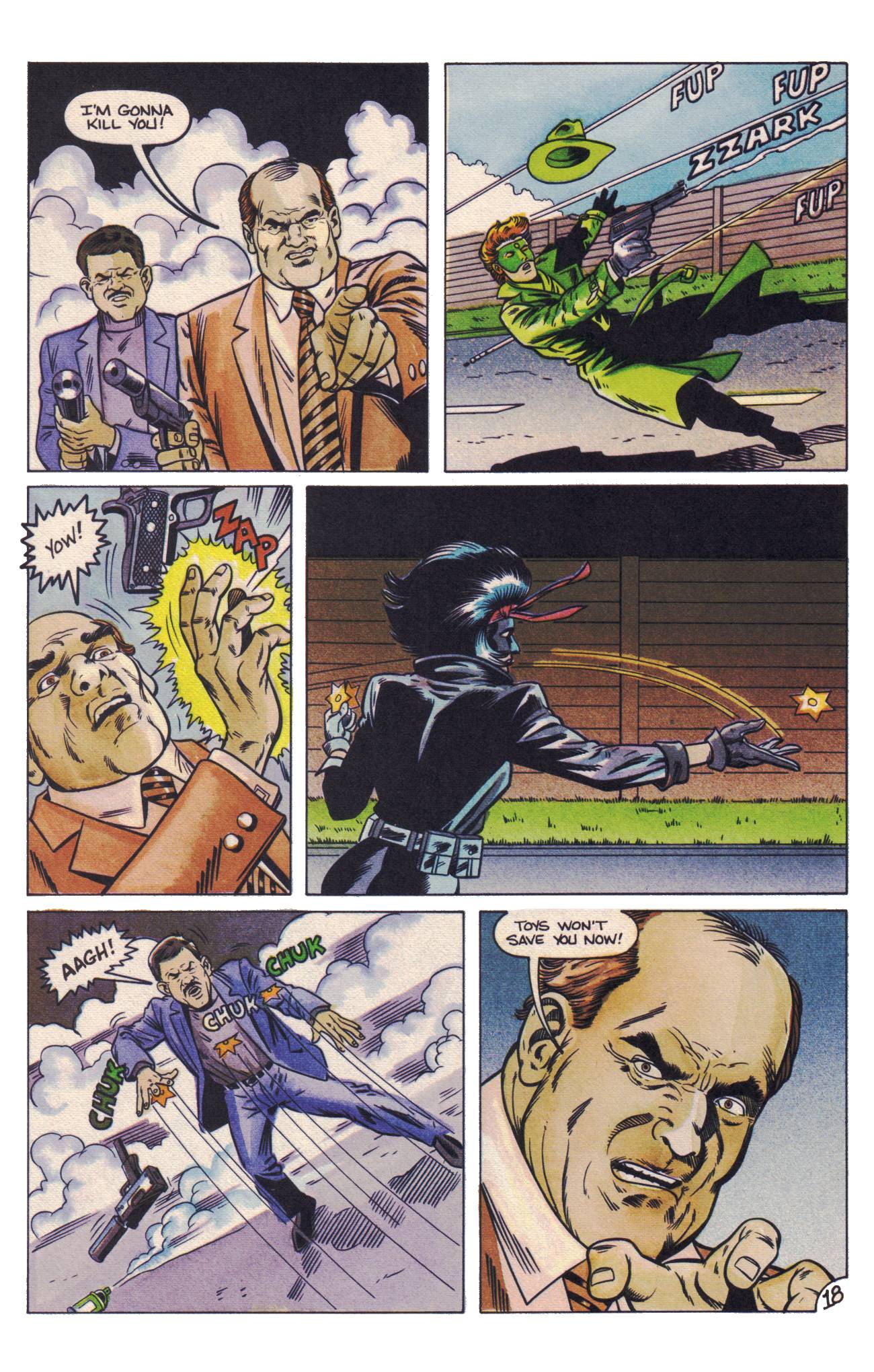 Read online The Green Hornet (1989) comic -  Issue #7 - 19