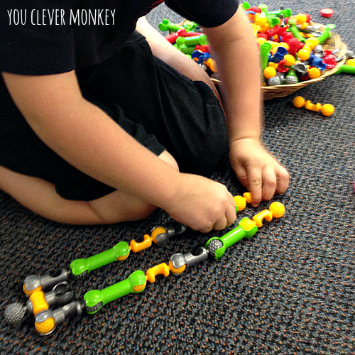 Making patterns in preschool | youclevermonkey