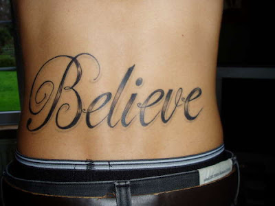 believe tattoos images