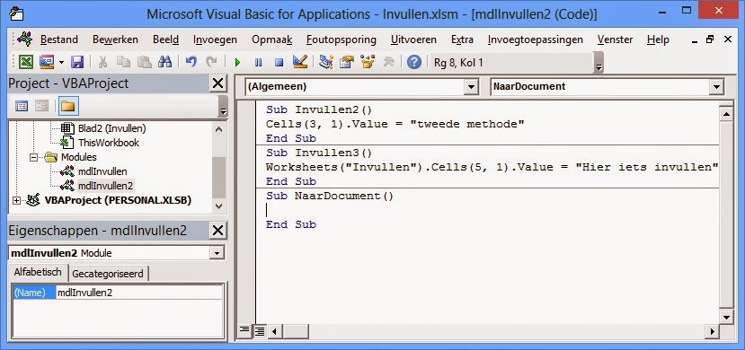 Tips voor Excel: VBA - Object Workbooks