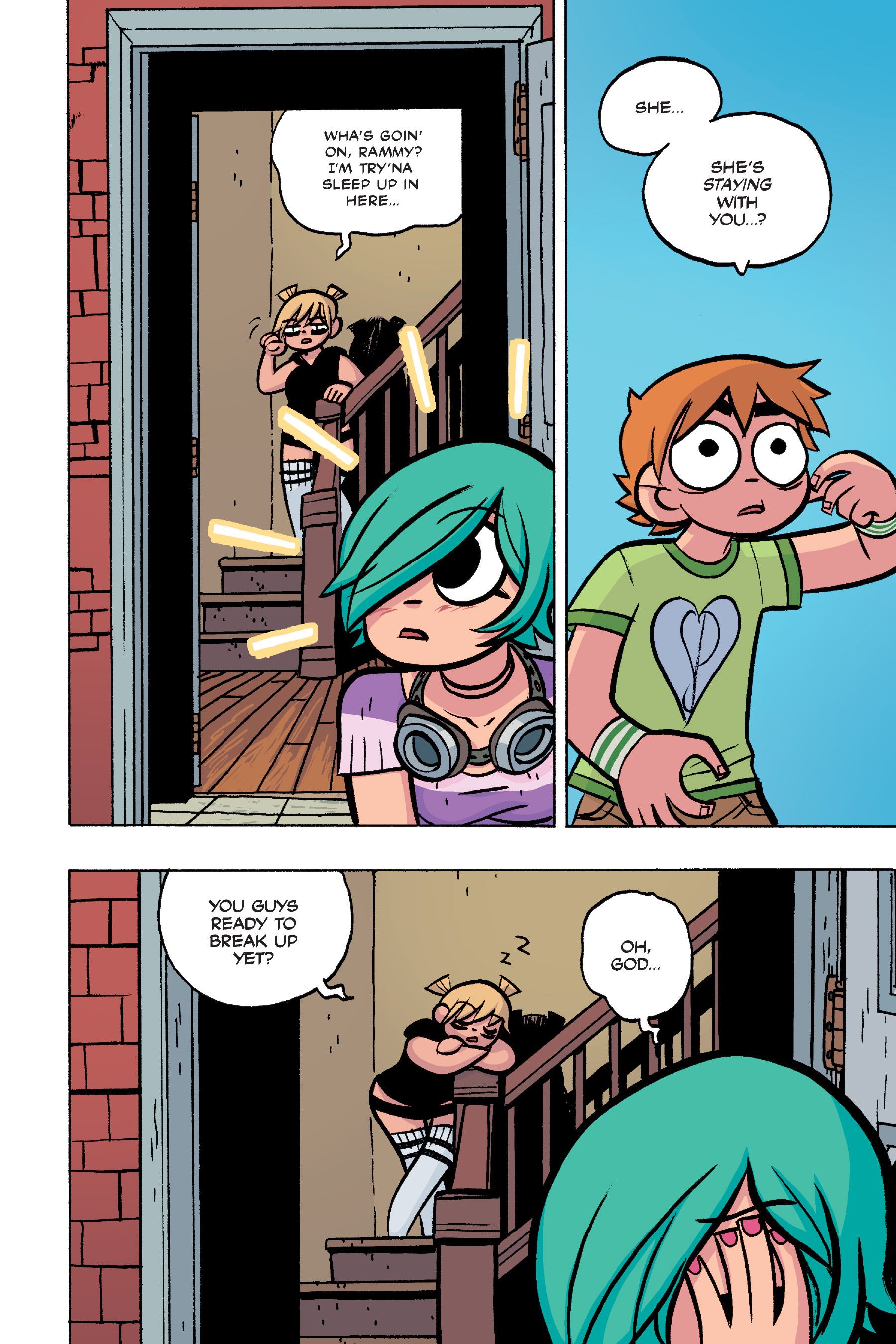 Read online Scott Pilgrim comic -  Issue #4 - 164