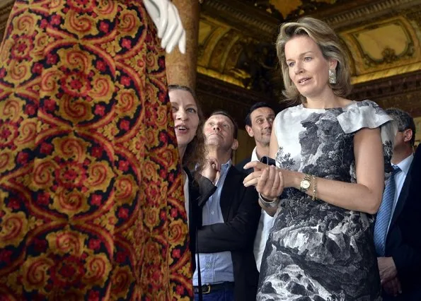 Crown Princess Mathilde attended a meeting on 'Women Empowerment
