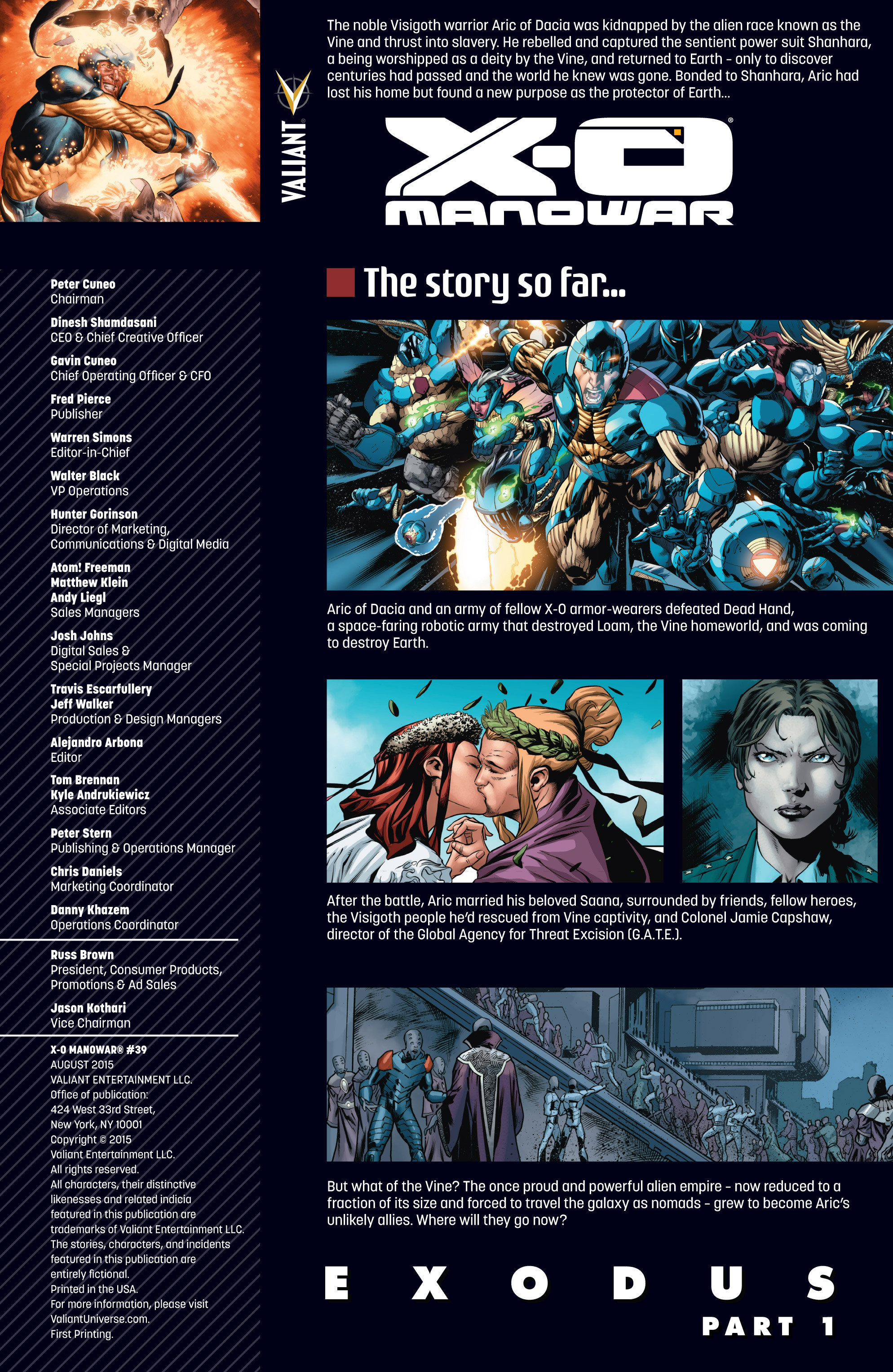 X-O Manowar (2012) issue 39 - Page 2