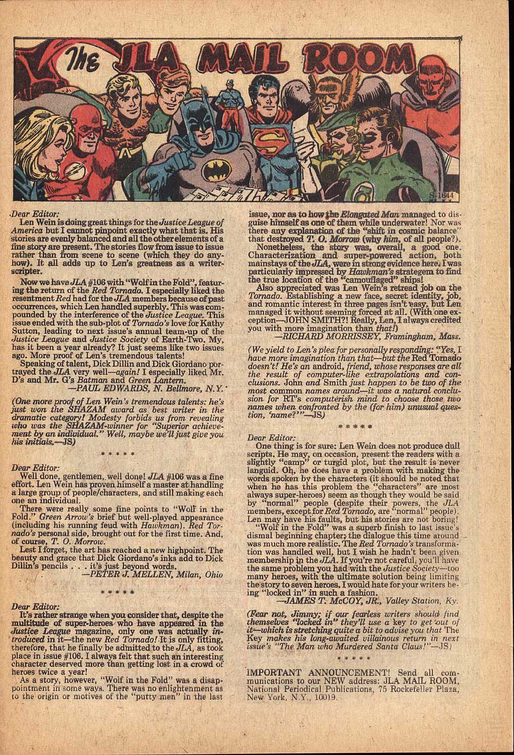 Justice League of America (1960) 109 Page 21