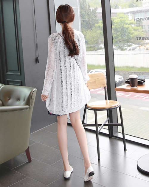 [Miamasvin] Long Open Knit Cardigan | KSTYLICK - Latest Korean Fashion ...