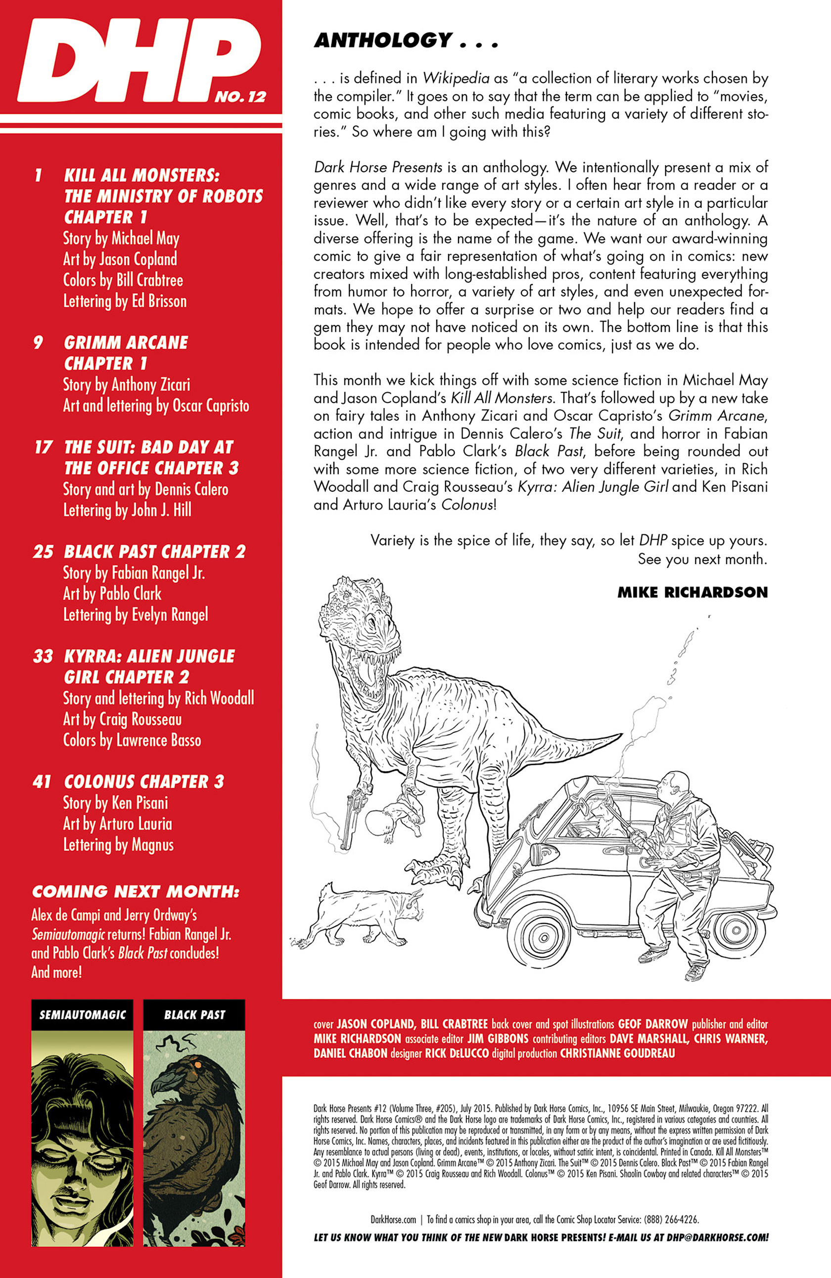 Read online Dark Horse Presents (2014) comic -  Issue #12 - 2