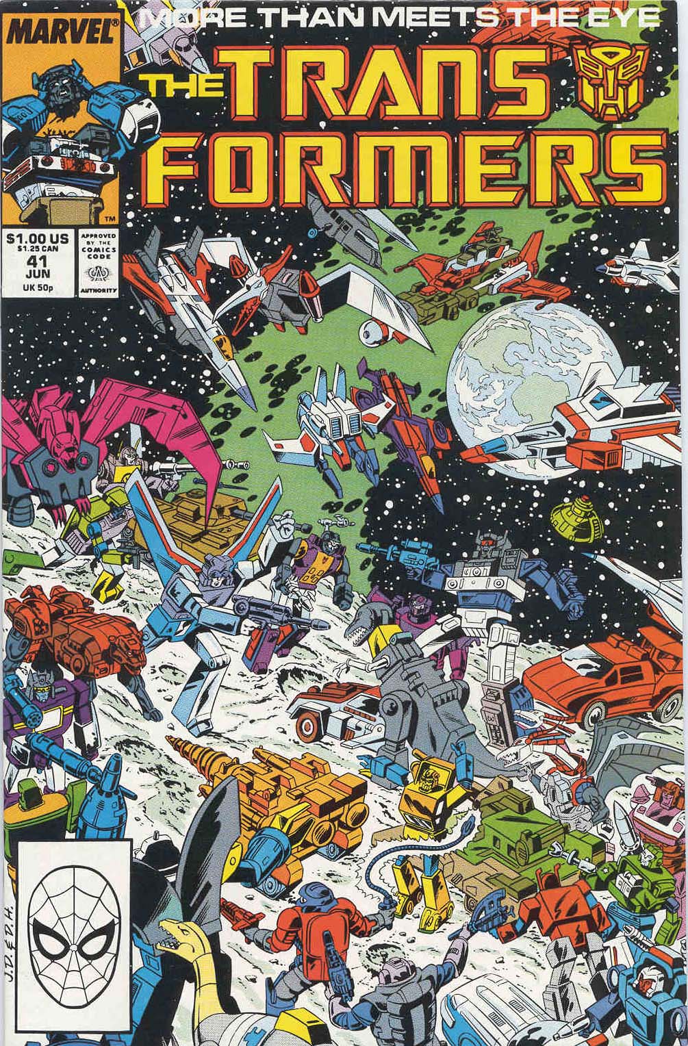 The Transformers (1984) issue 41 - Page 1