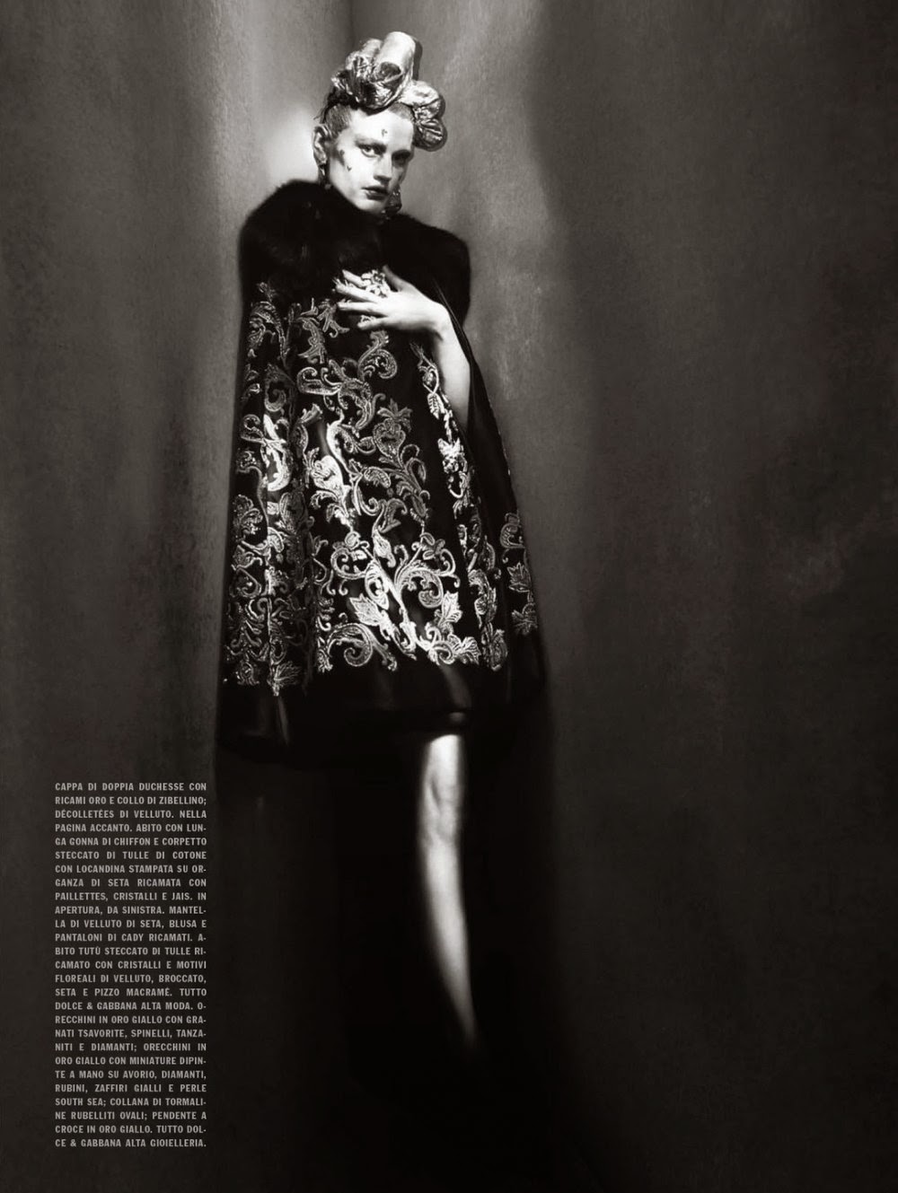 Dreaming of Dior: "And High Fashion" Saskia De Brauw by Paolo Roversi