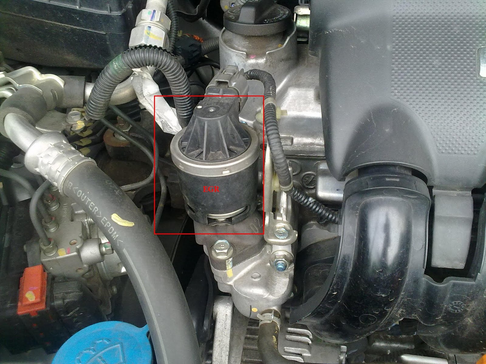 正扬＆美岚 CHECK EGR VALVE & CLEAN THROTTLE BODY SEP 2011