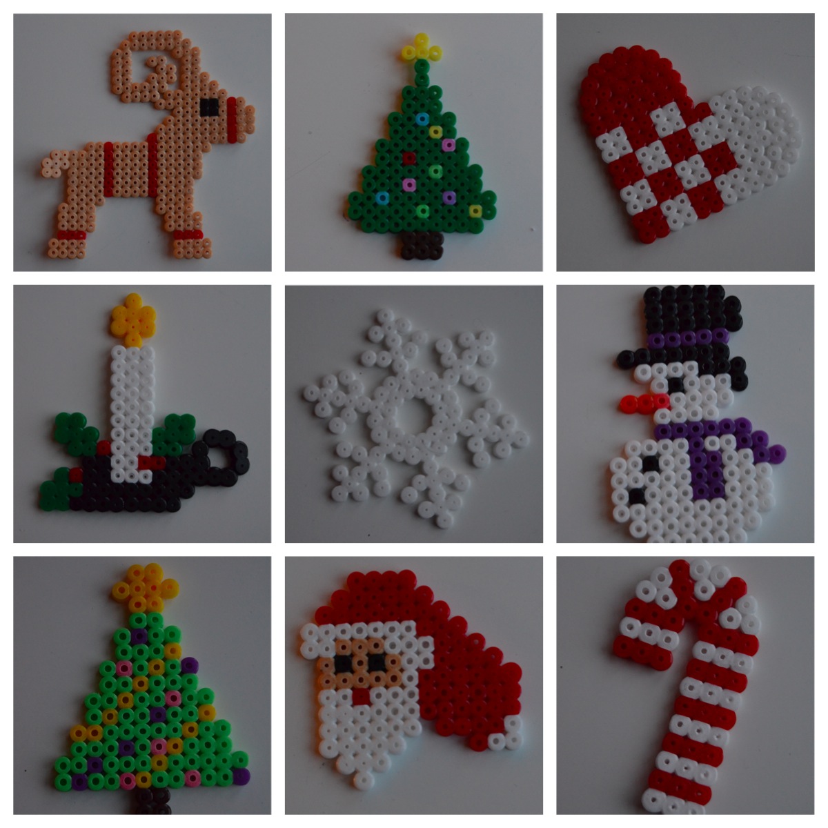 Hama Perler Juletrær