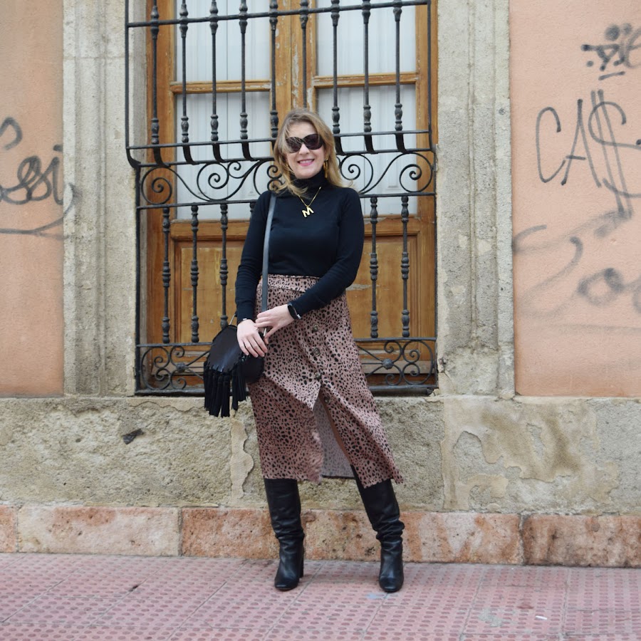 falda_skirt_animal_print_negro_black