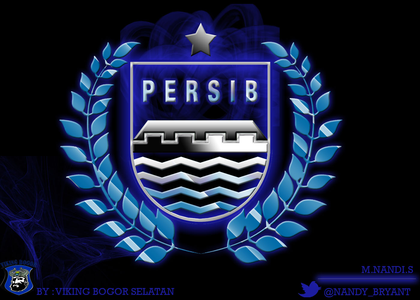 Blog Nandi: Desain Logo Persib Bandung By Nandi