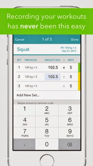 Strong - Workout Tracker & Training Log for Bodybuilding