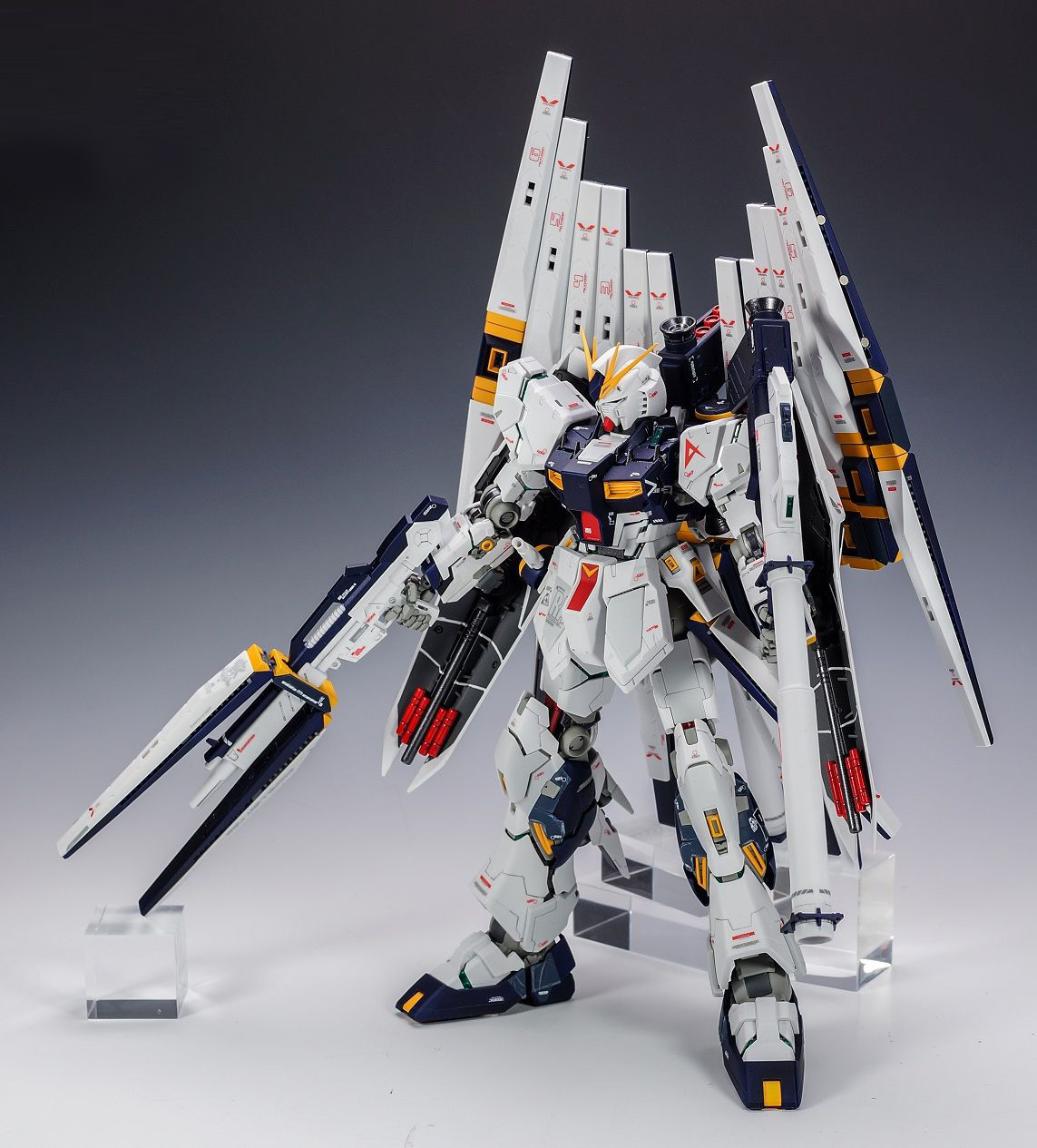 GUNDAM GUY MG 1/100 Nu Gundam Ver. Ka Double Fin Funnel Kai