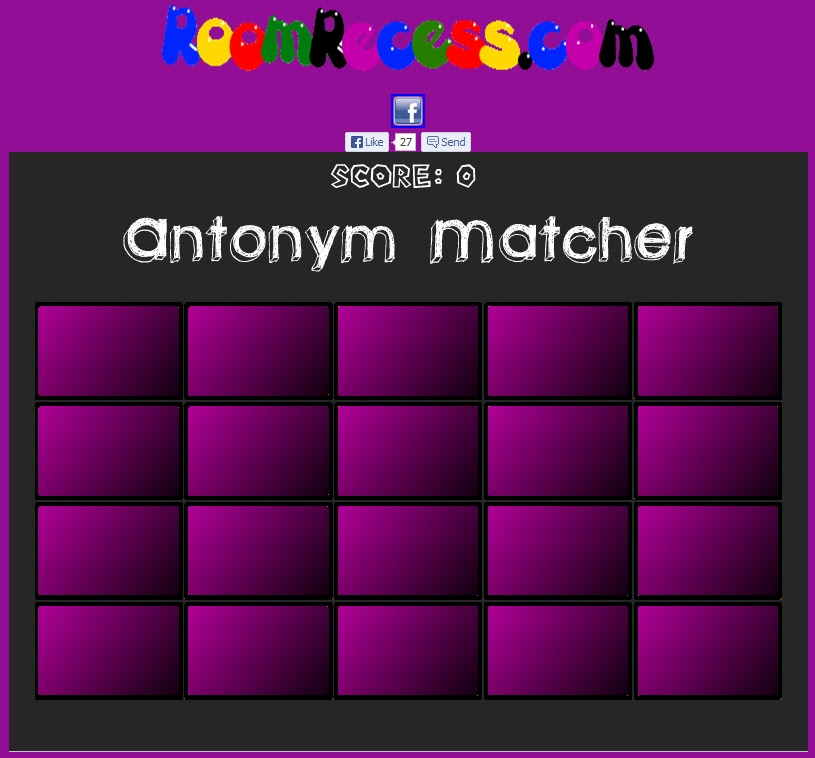 English is all around Antonym Matcher