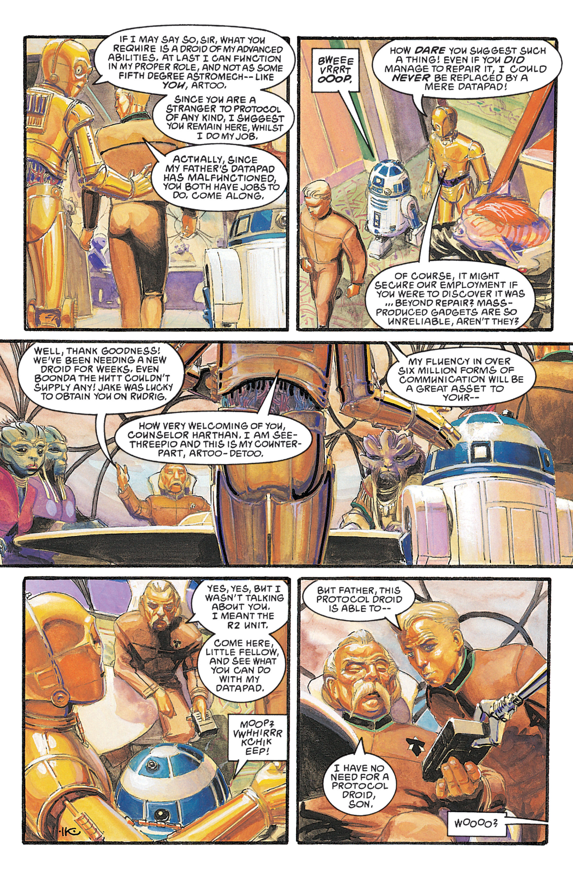 Read online Star Wars: The Protocol Offensive comic -  Issue # Full - 7