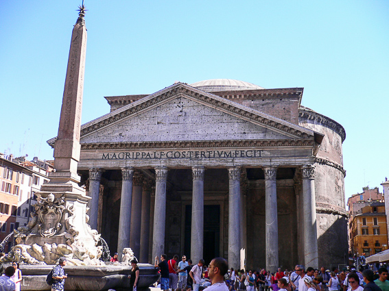 El panteon de Roma