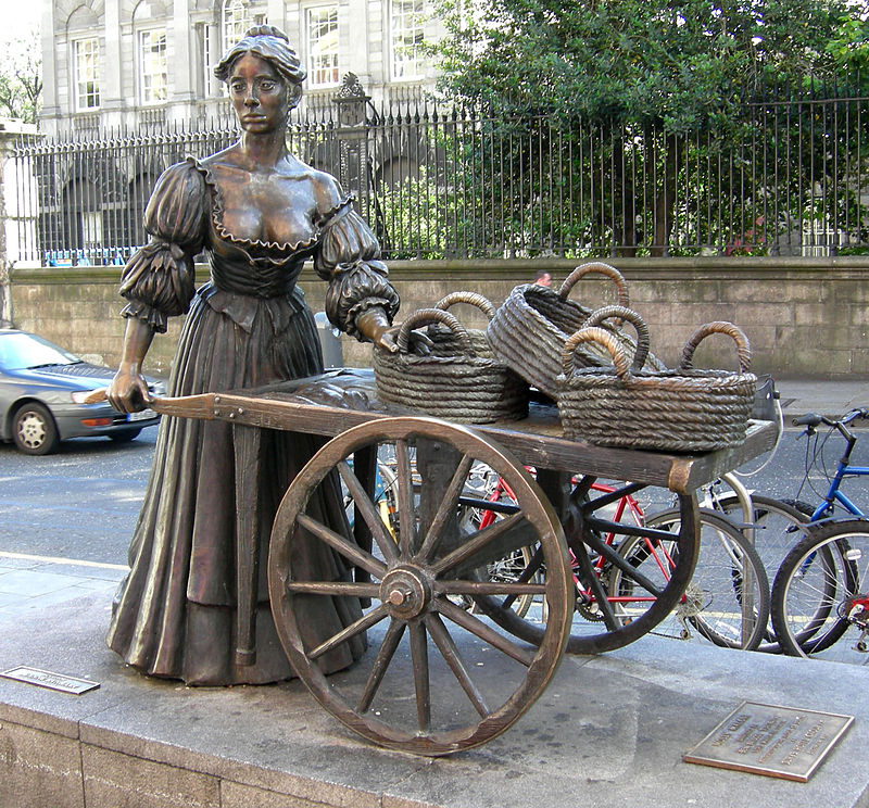 Dentellebleue s'éclate avec le mailart La légende de Molly Malone