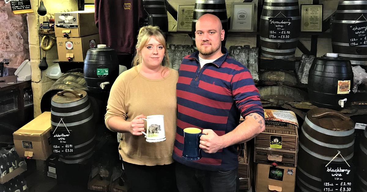 Steve the Beermeister Ye Olde Cider Bar, Newton Abbot