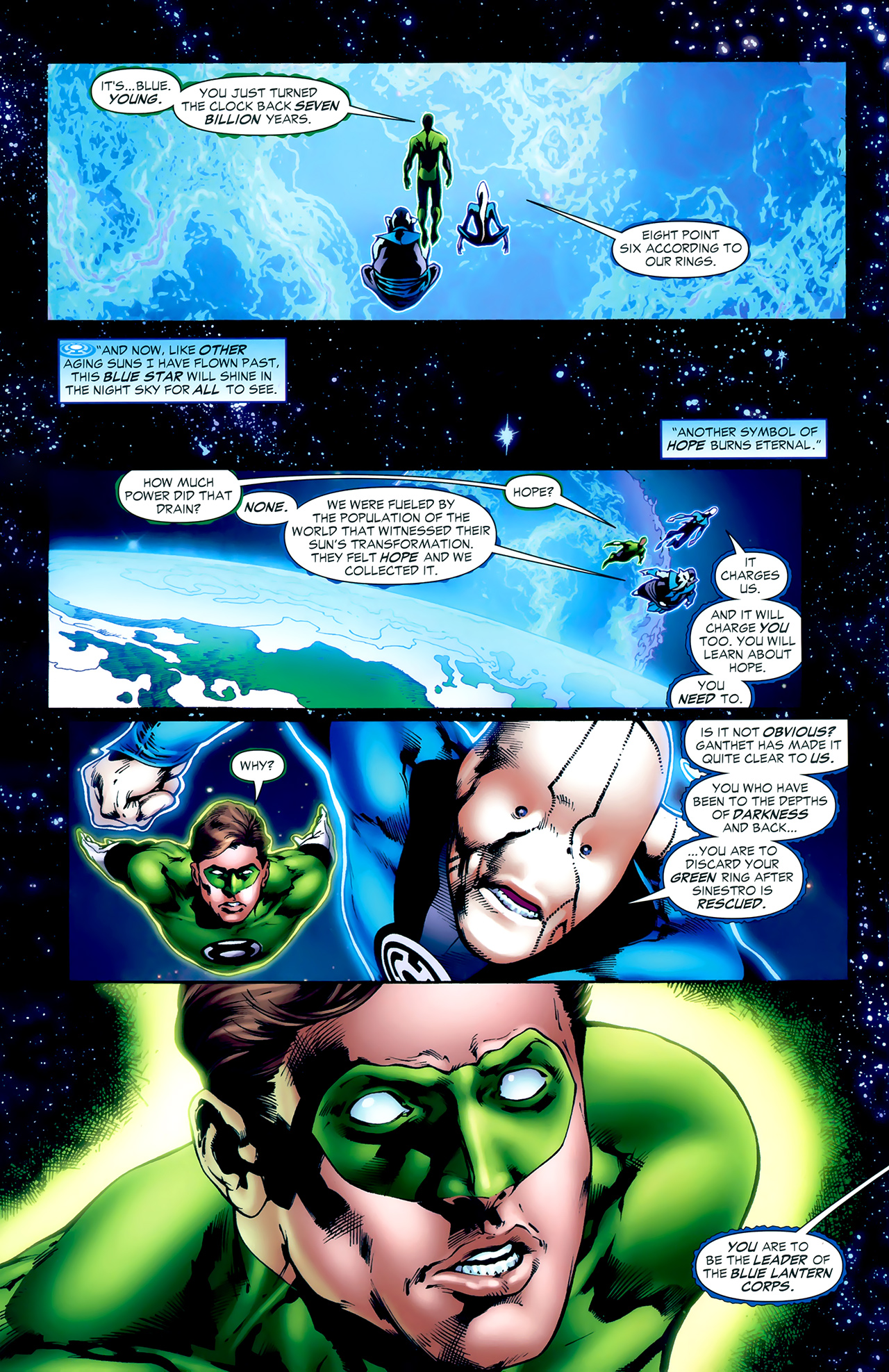 Read online Green Lantern (2005) comic -  Issue #36 - 21