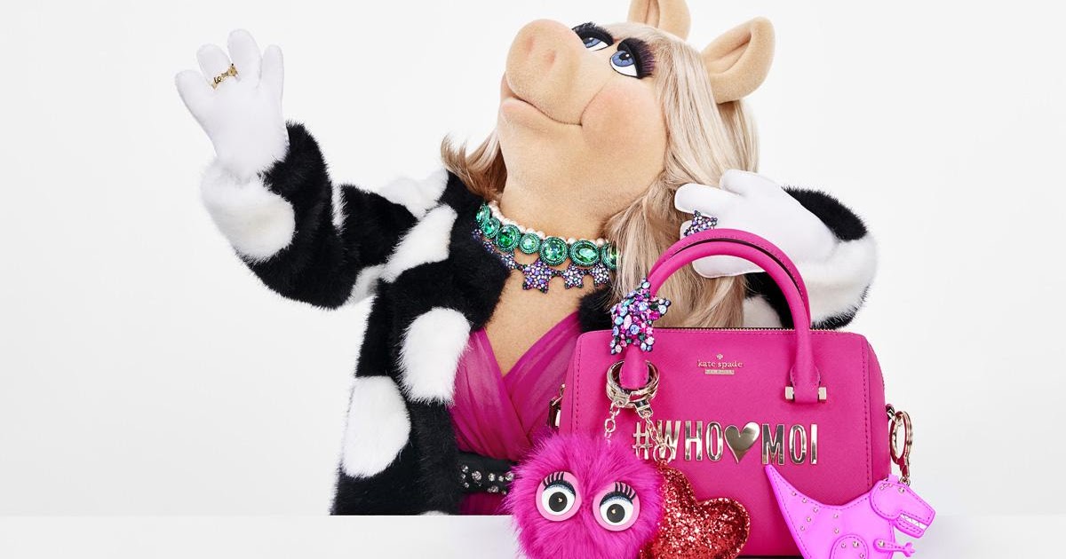 Muppet Stuff Miss Piggy and Kate Spade Team Up for Holiday Collection!
