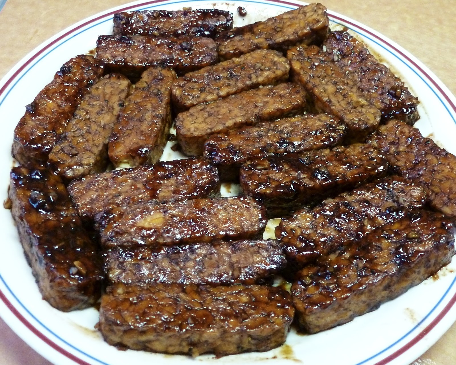 My Adventures Testing 1000 Vegan Recipes Tempeh with Maple, Mustard