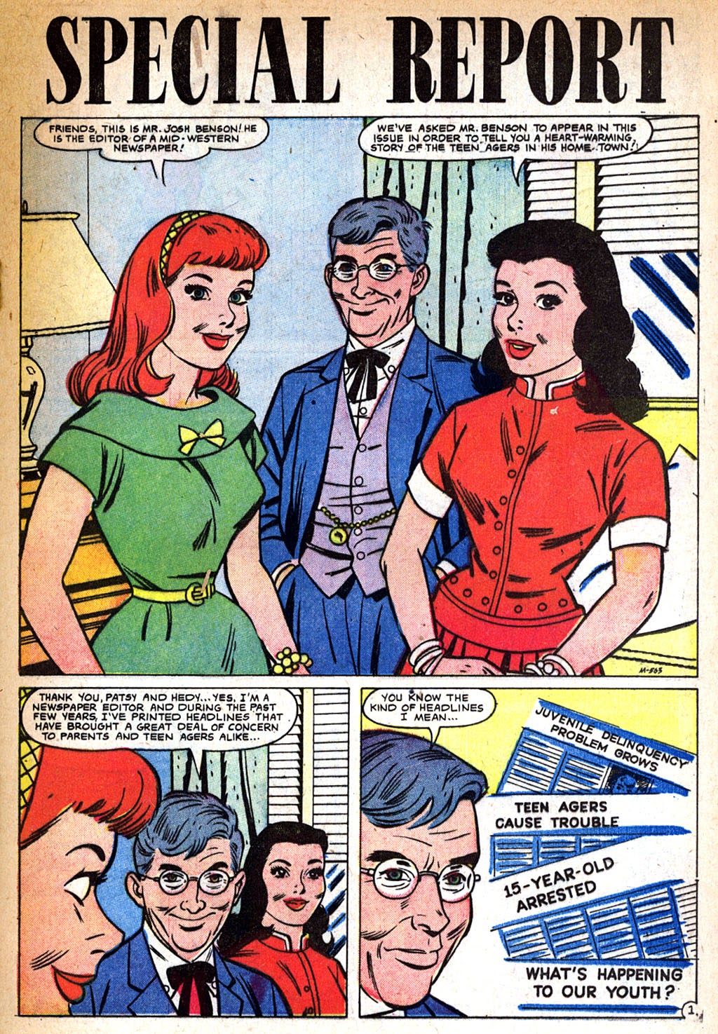 Read online Patsy and Hedy comic -  Issue #55 - 21